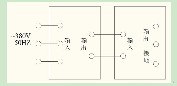 空載試驗(yàn)接線示意圖